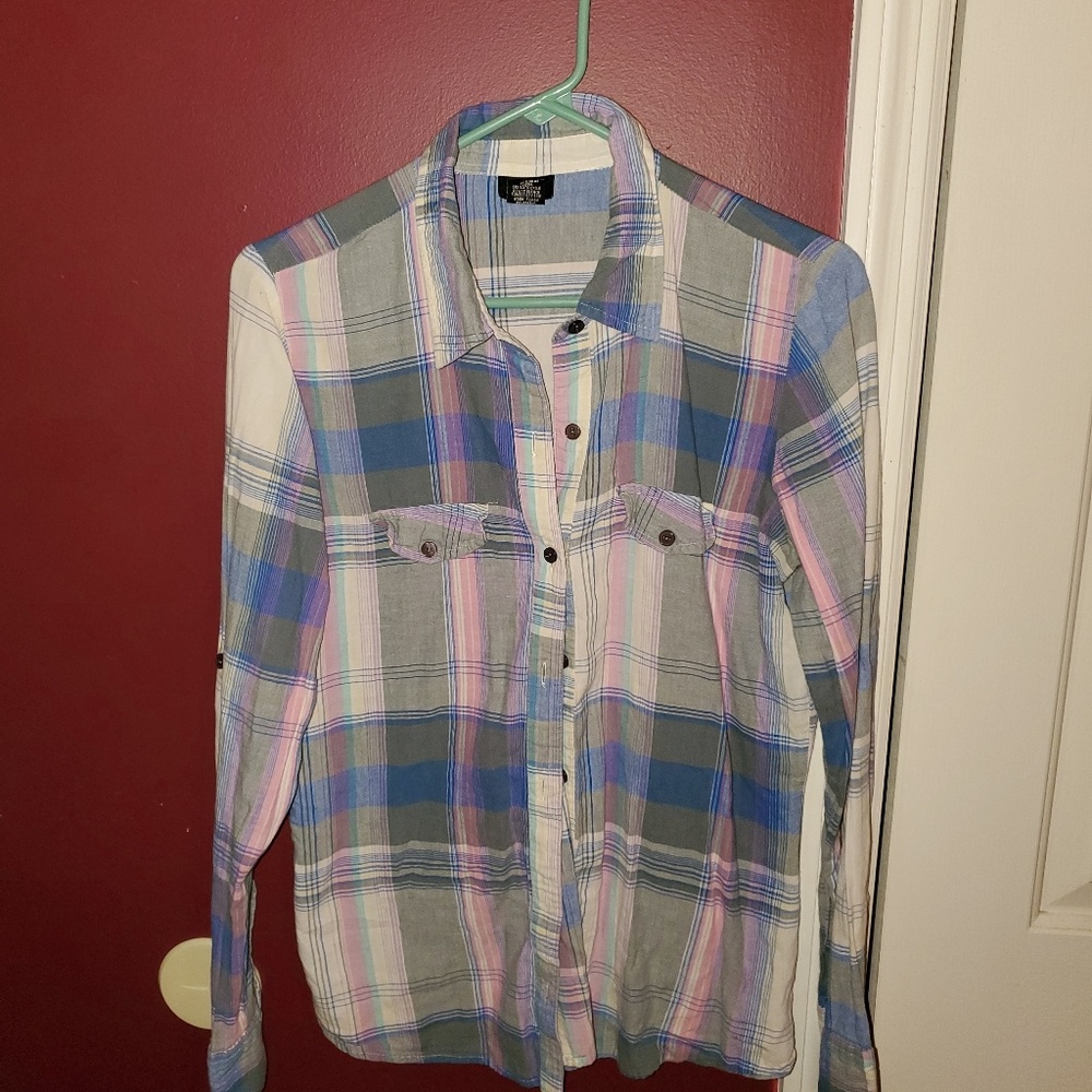 Rue 21 plaid button shirt